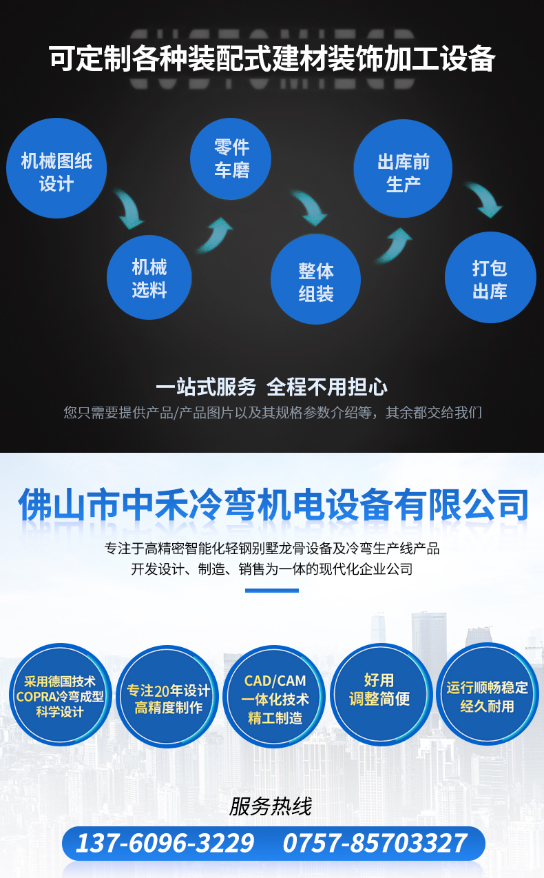 轻钢别墅龙骨机直销